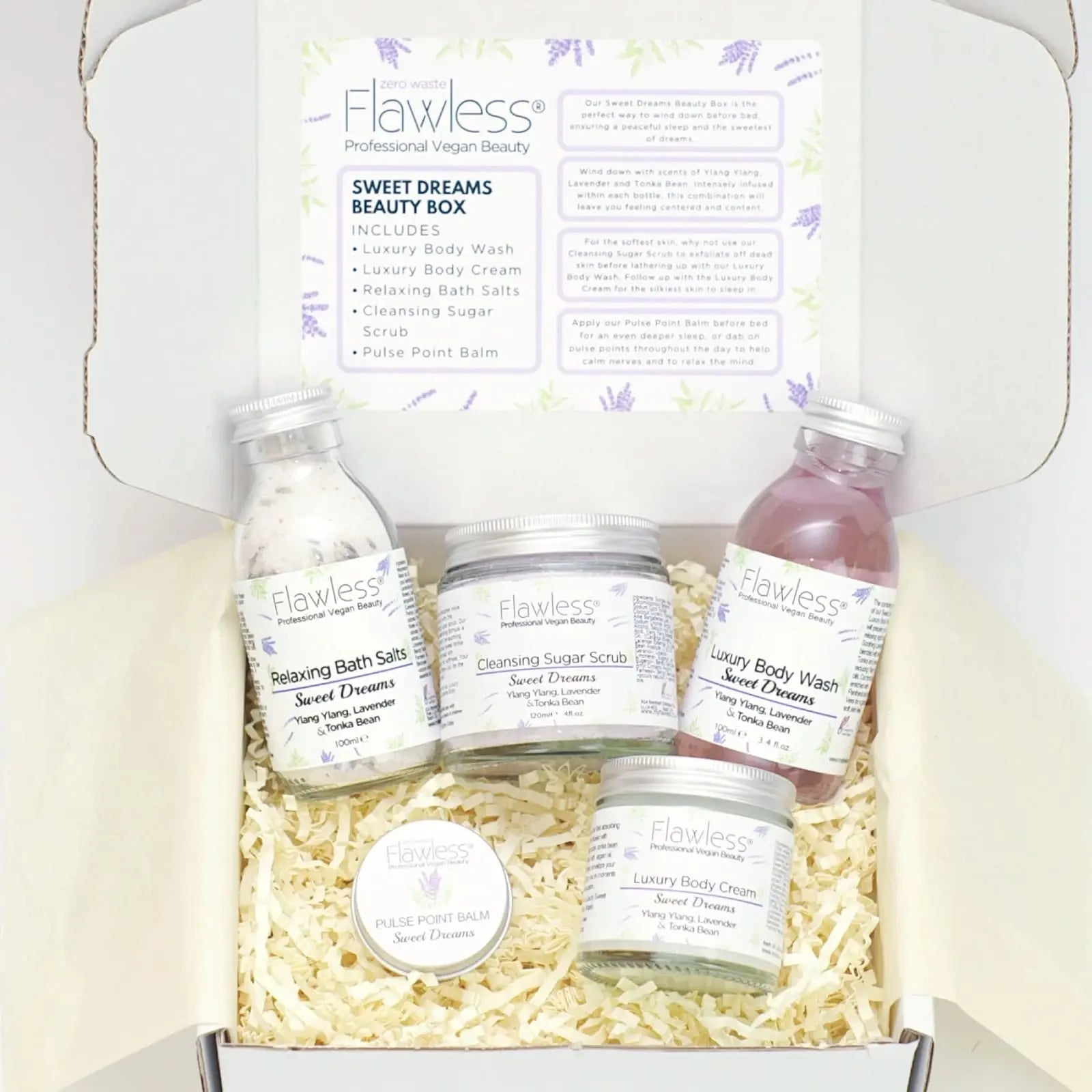 Sweet Dreams Beauty Gift Set(Vegan, Plastic free) Flawless