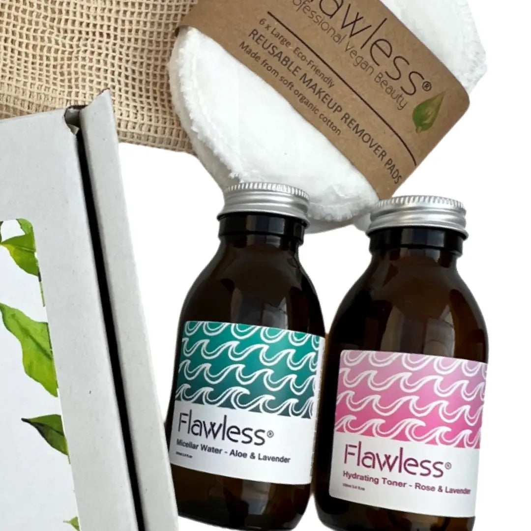Natural Zero Waste Facial Cleansing Kit(plastic free) Flawless