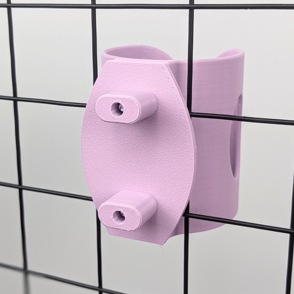 Cage Mounting Kit For Water Bottle Holder - Pastel Pink