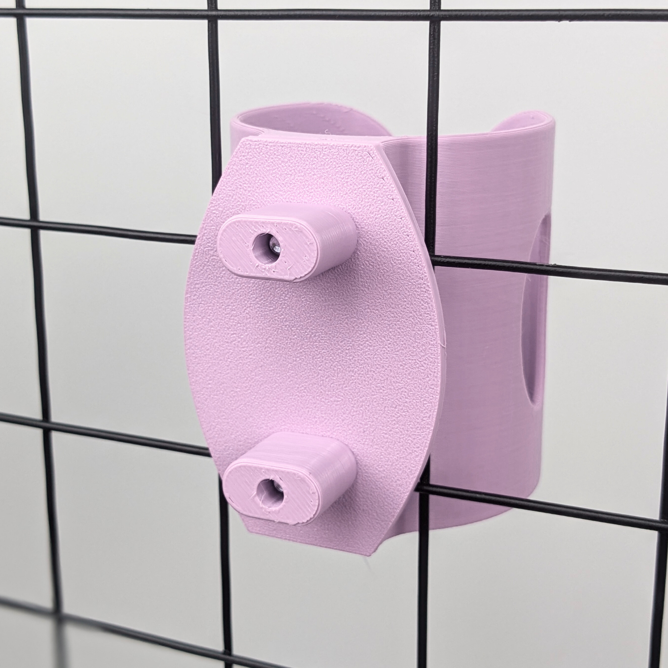 Cage Mounting Kit For Water Bottle Holder - Pastel Pink