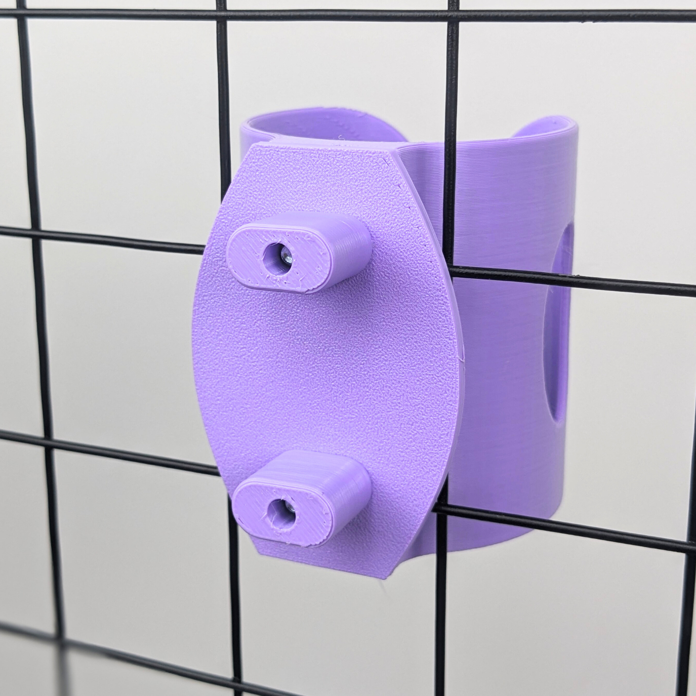 Cage Mounting Kit For Water Bottle Holder - Pastel Purple