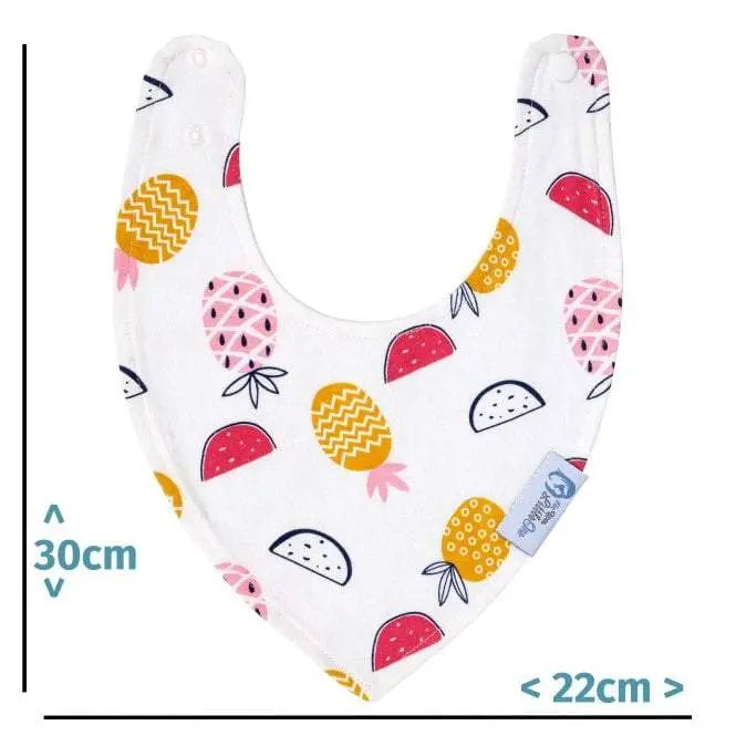 Baby Bandana Dribble Bibs Cotton Pack Of 8 - Girls-Clearance For Your Little One
