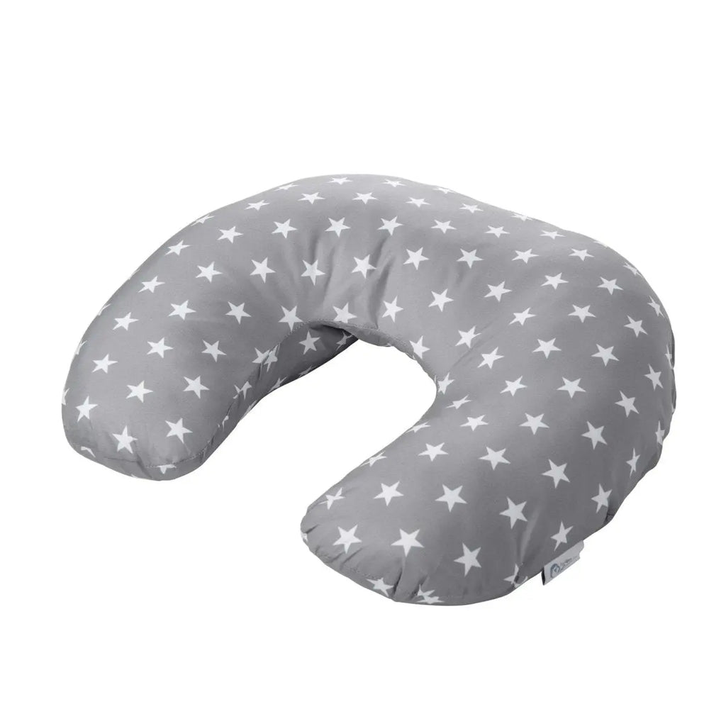 Breast Feeding Maternity Nursing Pillow - Grey with Stars For Your Little One