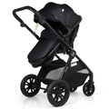 3 In 1 Travel System With Car Seat - Eclipse Black (Free Cupholder / Seat Liner Included!) For Your Little One