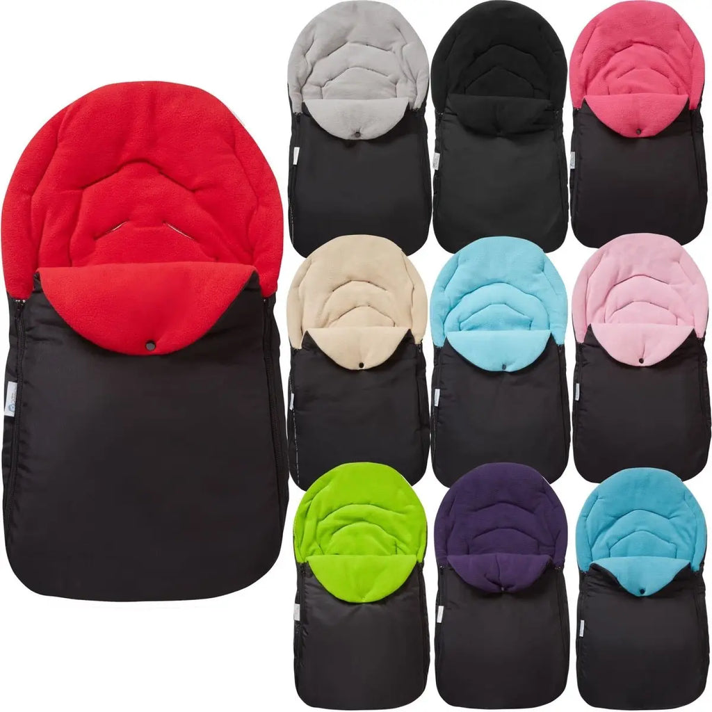 Universal Car Seat Footmuff / Cosy Toes - Fits All 3 And 5 Point Harnesses For Your Little One