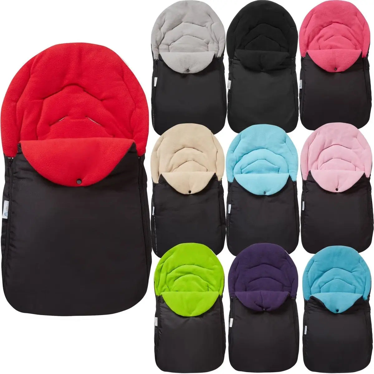 Universal Car Seat Footmuff / Cosy Toes - Fits All 3 And 5 Point Harnesses For Your Little One